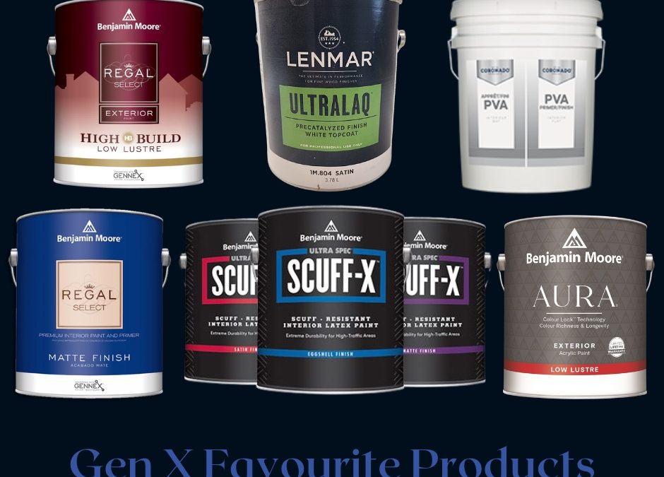 GenX Painting’s Favourite Products