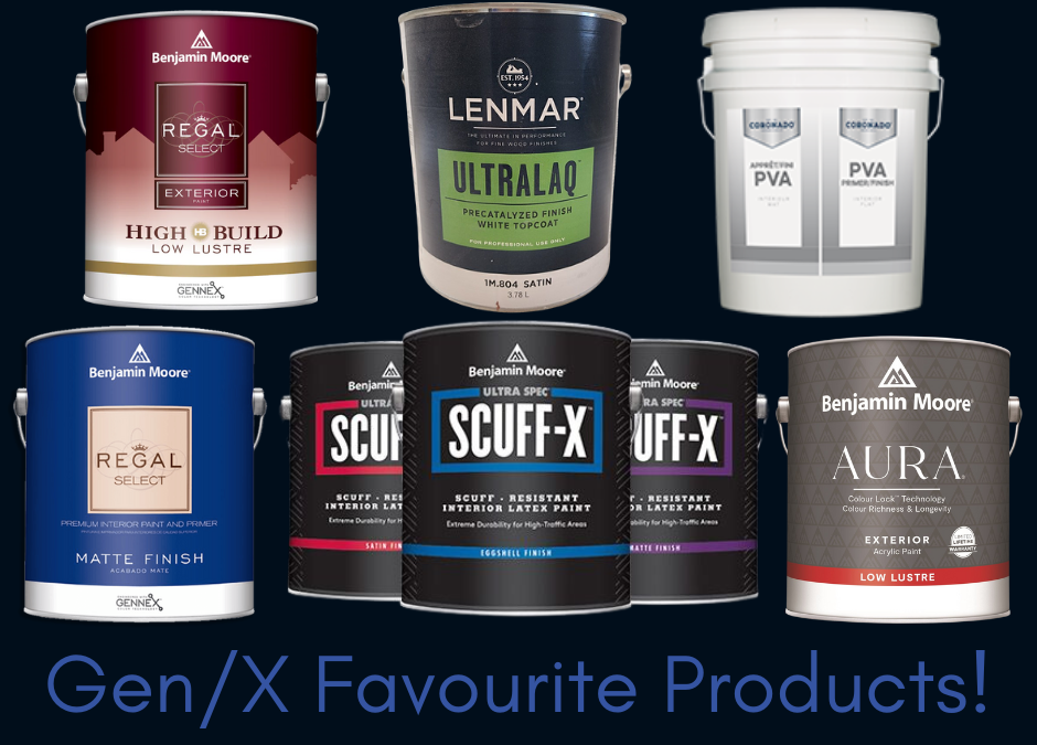 GenX  Painting’s Favourite Products 