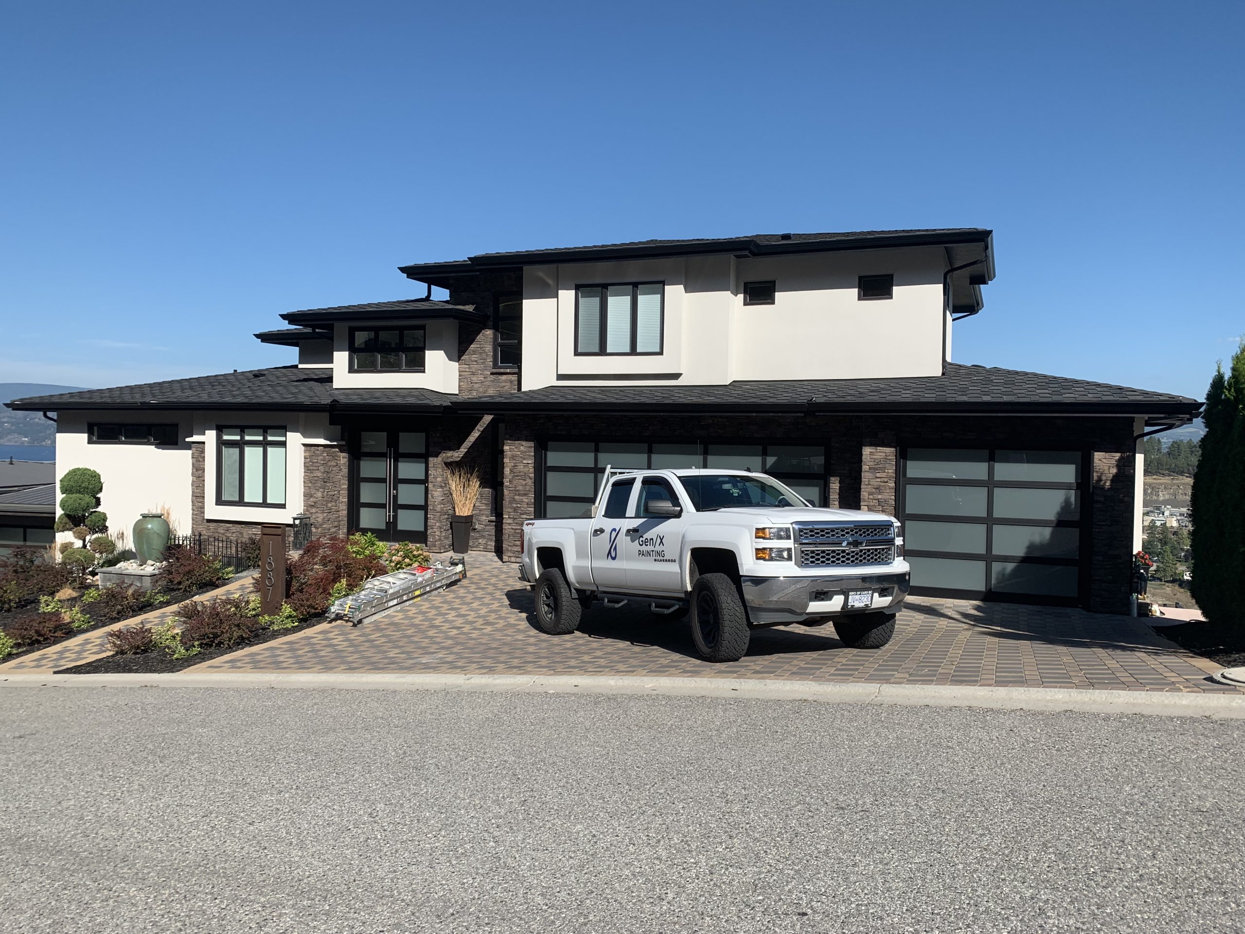 exterior paint job in Kelowna BC